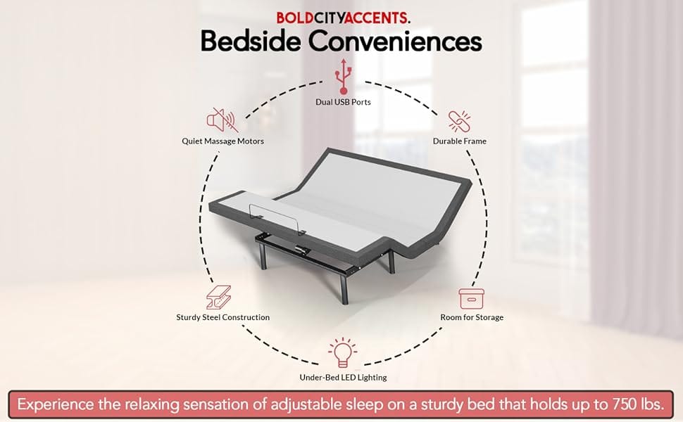 bedframe ease control   bedframe ease control adjustible adjustable bed frame base size